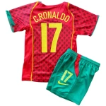 Camiseta short niño Portugal Cristiano Ronaldo - Imagen 2