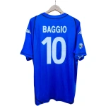 Camiseta Brescia Roberto Baggio azul manga corta - Imagen 2