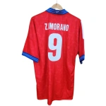 Camiseta selección chilena Iván Zamorano 1998, roja, manga corta - Imagen 2