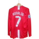 Camiseta Manchester United Cristiano Ronaldo Manga Larga - Imagen 2