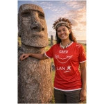 Camiseta de fútbol Rapa Nui 2009 vs Colo Colo - Imagen 4