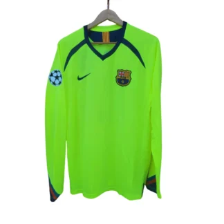 Camiseta Barcelona 2006, Ronaldiño Gaucho, fluor