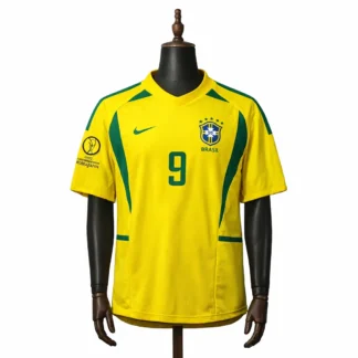 Camiseta selección de Brasil 2002 Ronaldo